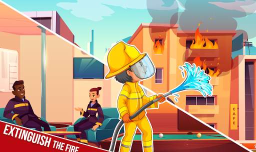 Pretend Play My Firestation Town  : Rescue Fireman screenshot 2