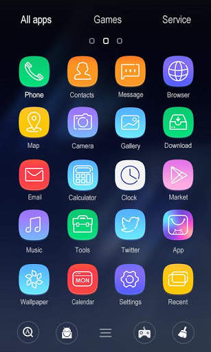 Aurora GO Launcher Theme screenshot 4