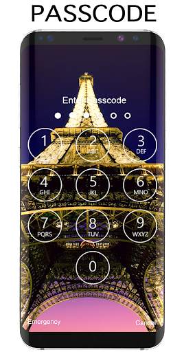 Paris Eiffel Tower Lock Screen & Wallpapers screenshot 1