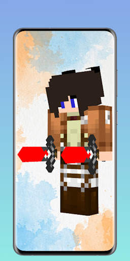Skin Attack On Titan Minecraft screenshot 3