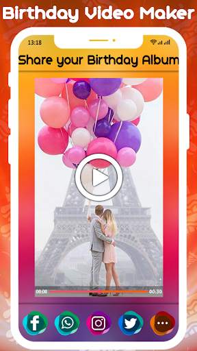 Birthday Video Maker with Song Pro screenshot 8