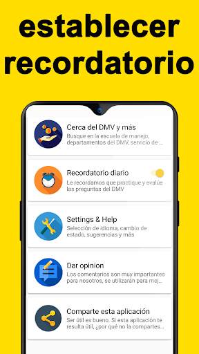 DMV : práctica, examen y señales de tráfico screenshot 7
