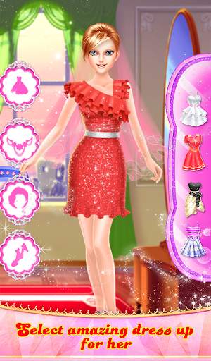 Wedding Princess Hair Design Dressup makeup Game 3 تصوير الشاشة