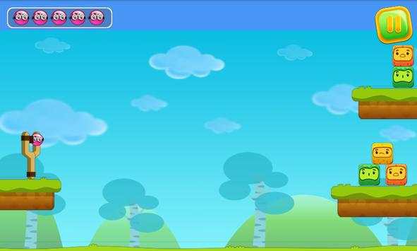 Angry Pink Balls स्क्रीनशॉट 7