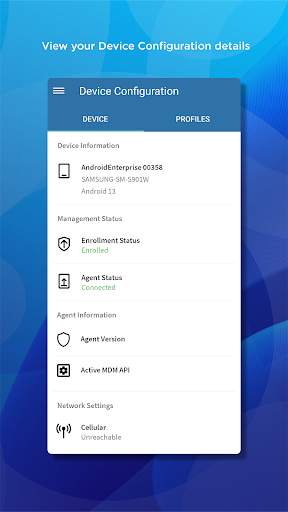 SOTI MobiControl Agent screenshot 4