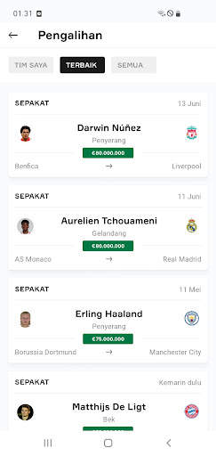 OneFootball - Hasil dan berita screenshot 8
