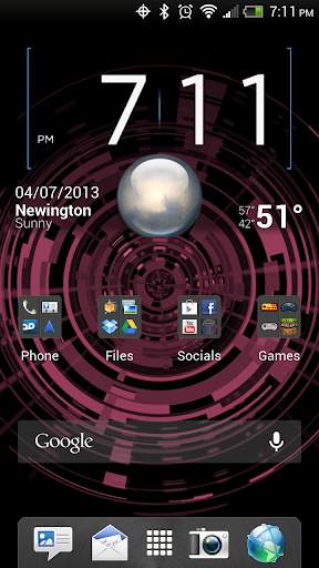 Tech Rings Live Wallpaper Free screenshot 4