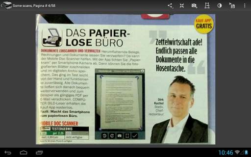 Jet Scanner Lite. Scan to PDF screenshot 20