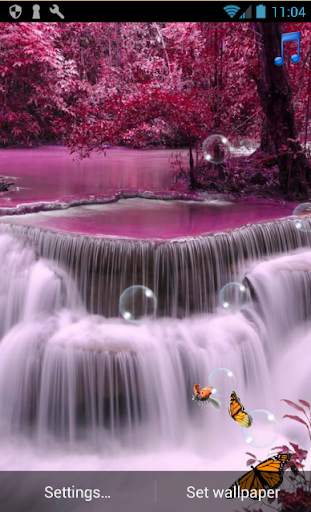 Waterfall Live Wallpaper screenshot 4