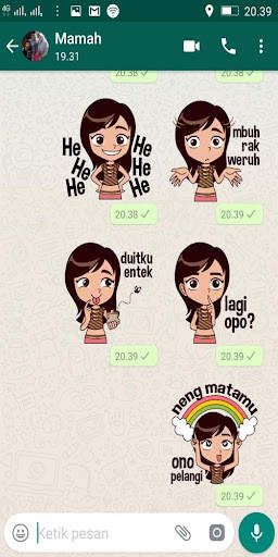 Stiker WA Jowo WAstickerapps screenshot 7