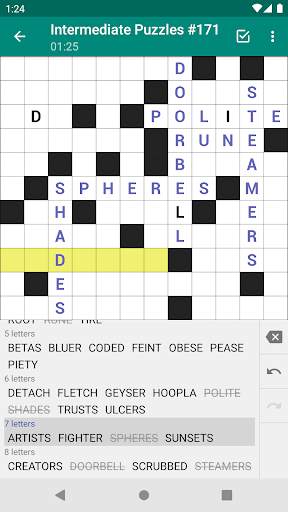 Fill-In Crosswords screenshot 2