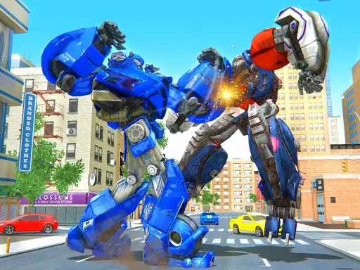 Car Robot Transformation Game: New Robot Game 2021 screenshot 2