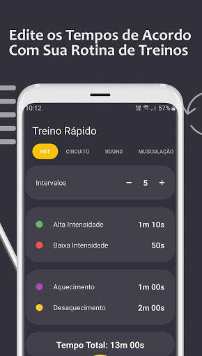 9 Timer - Cronômetro para Treinos screenshot 8
