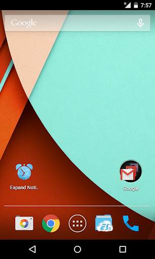 Expand Status Bar screenshot 1