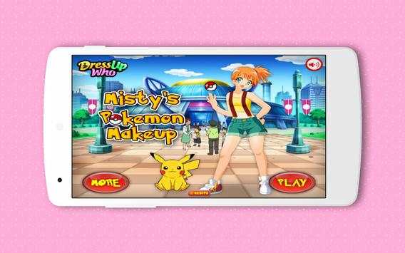 Mistys Pokemon Make Up screenshot 1