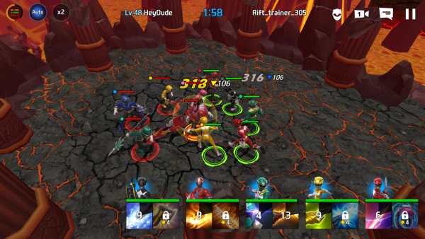 Power Rangers: All Stars скриншот 14