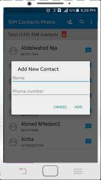 SIM Contacts Phone screenshot 5