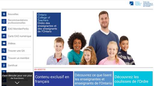 OEEO application des membres screenshot 5