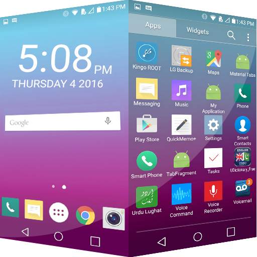 G5 launcher theme 2.1.0