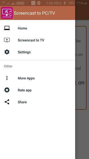 Screen Cast (Mobile to TV/PC mirroring) 4 تصوير الشاشة