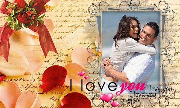 Romantic Photo Frames 4 تصوير الشاشة