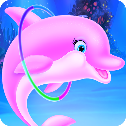 Cute Dolphin Caring &amp; Dressup icon