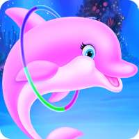 Cute Dolphin Caring & Dressup