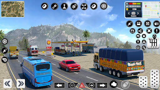 Truck Driving Simulator Games screenshot 5