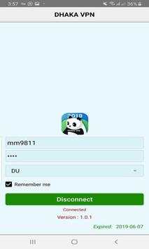 DHAKA VPN screenshot 1