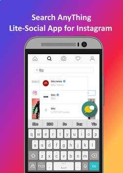 Lite Social App For Instagram screenshot 4