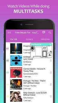 Free Music for Youtube-Music Player Popup screenshot 3