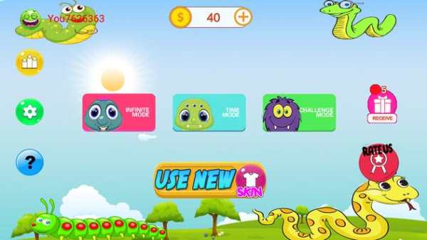 New Snake Worm Game Offline Zone screenshot 6