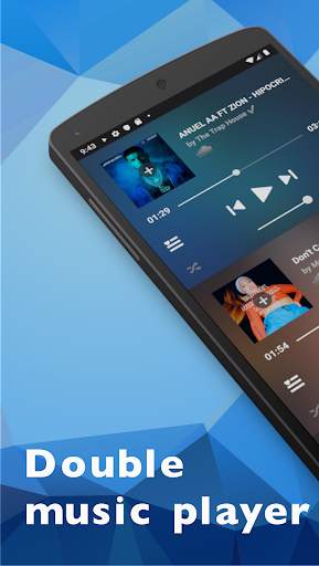 SplitCloud Double Music Player screenshot 2