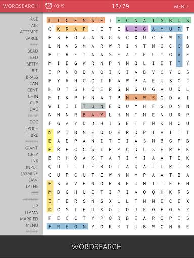 Word Search скриншот 6