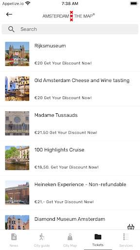 Amsterdam The Map: City Guide screenshot 5