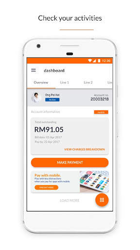unifi mobile care screenshot 2