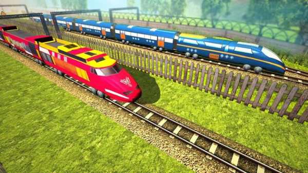 3D Train Racing Driver screenshot 5