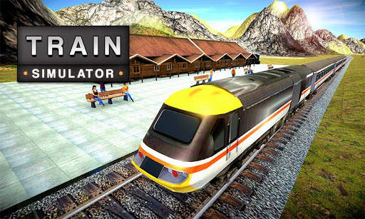 City Train Driver 3D Sim Bullet Train Driving 2019 screenshot 1