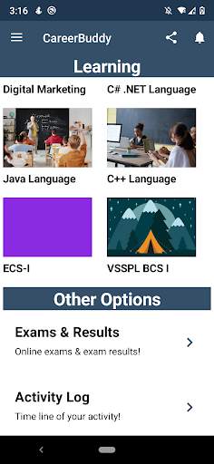 CareerBuddy - Learning Platform & Job Searching screenshot 1