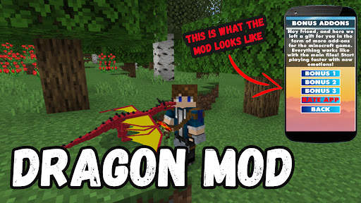 Dragon Mod For Minecraft PE screenshot 2