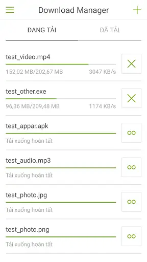 Download Manager (Tải File Nhanh - Tốc Độ Cao) screenshot 1