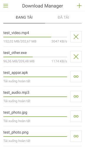 Download Manager (Tải File Nhanh - Tốc Độ Cao) screenshot 1
