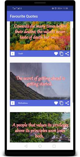 Quotes and Status Maker - Picture Quotes Creator screenshot 3