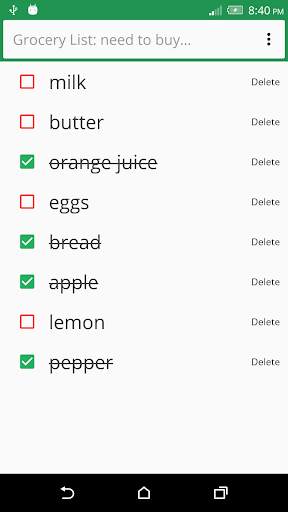Need to Buy - Grocery List screenshot 3