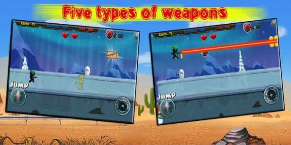 Stickman Shooting Zombie screenshot 1