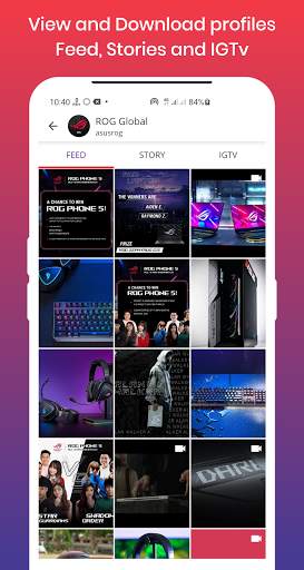 GBInsta - Saver for Instagram, IGTV, Story screenshot 3