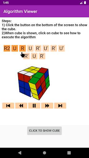 Visual Cube - Algorithms and 3D Cube Viewer screenshot 7