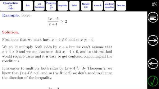 Algebra Tutorial 4 screenshot 7