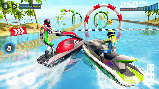 Jet Ski Stunts Racing Games - New Water Games 2021 screenshot 4