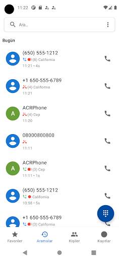 ACR Telefon, SIP Phone ve Spam Arama Engelleyici screenshot 5